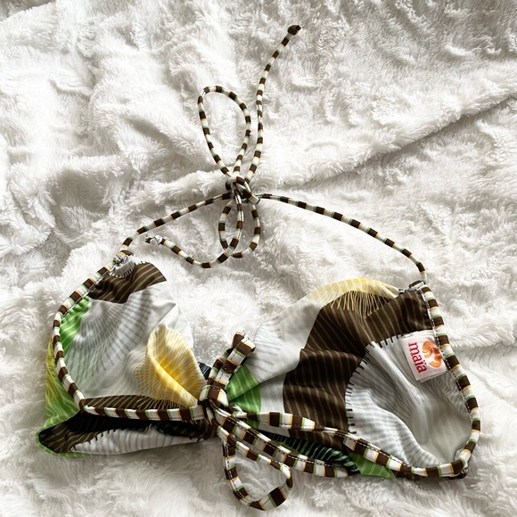 Maia one piece multicolored bikini swim top - Picture 2 of 4